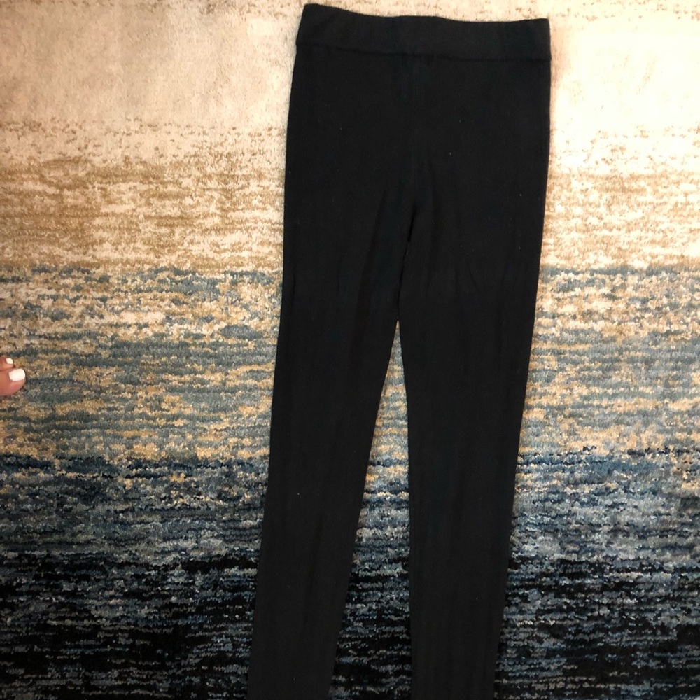 Cashmere blend sweater leggings